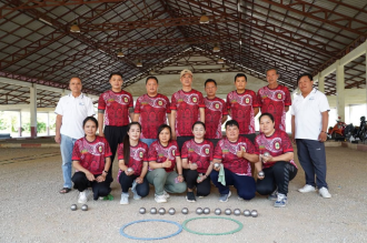Luang Prabang Petanque Athletes Aim for Three Gold Medals at National Games